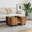 Godart Wheel Coffee Table with Storage-1391273316