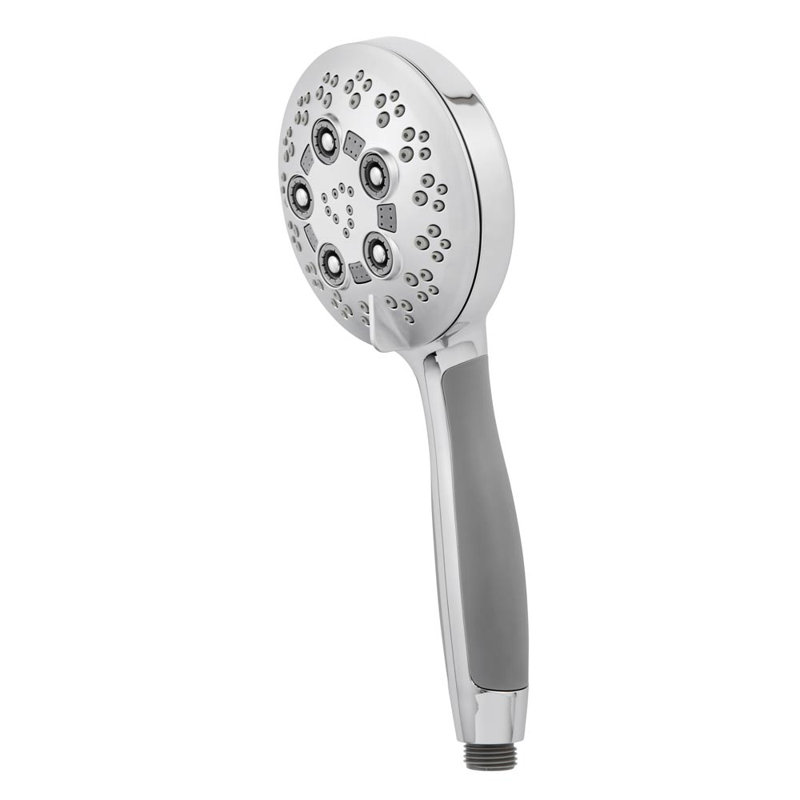 Rio 2.5 GPM Multi Function Handheld Shower Head, Polished Chrome