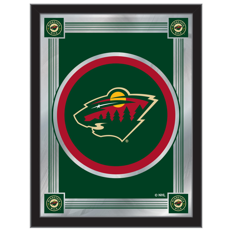 « logo mirror », impression encadrée NHL, Minnesota Wild
