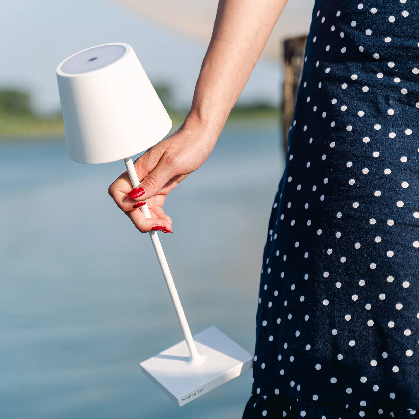 Poldina Pro Table Lamp, White