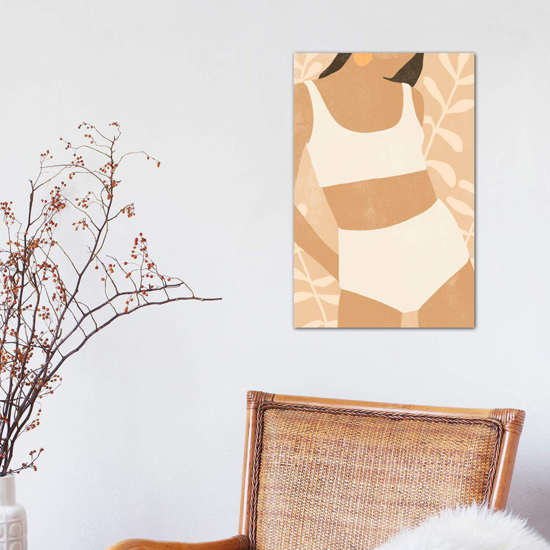 «Sunbather IV» - reproduction d'art, Toile tendue, H 40 po x l 26 po x P 1,5 po