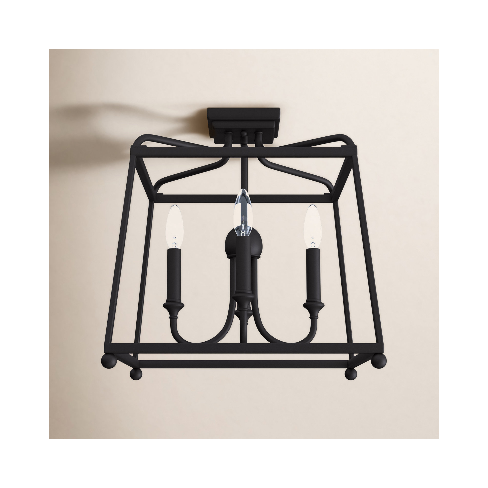 Sylvan 4 Light Flush Mount