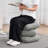 Upholstered Swivel Footrest Round Accent Ottoman-118698243