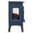 Freestanding Electric Fireplace Stove Heater with 3D Flame Effect for 1,000 Sq. Ft. Room-795187050