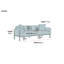 Aiona 201Cm Round Arm Standard Sofa-1684619031