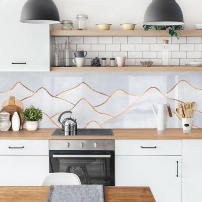 70 cm x 245 cm PVC-Spritzschutzpaneel Joleen