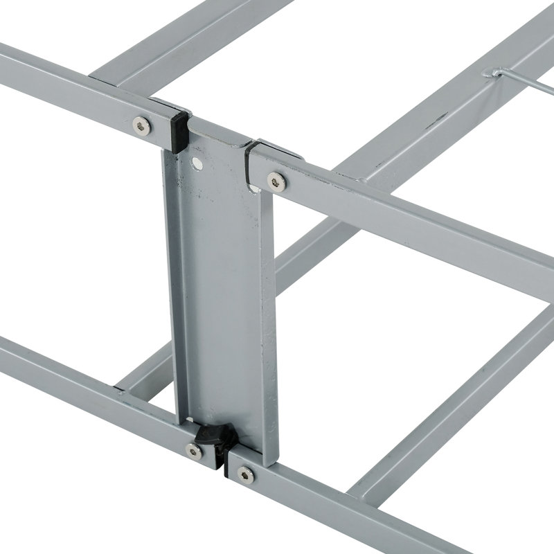 Sommier simple pliable avec sommier, 9 po Structure métallique et coque intérieure pliable