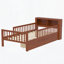 Wooden Bed with Two Under-Bed Drawers-1351924112