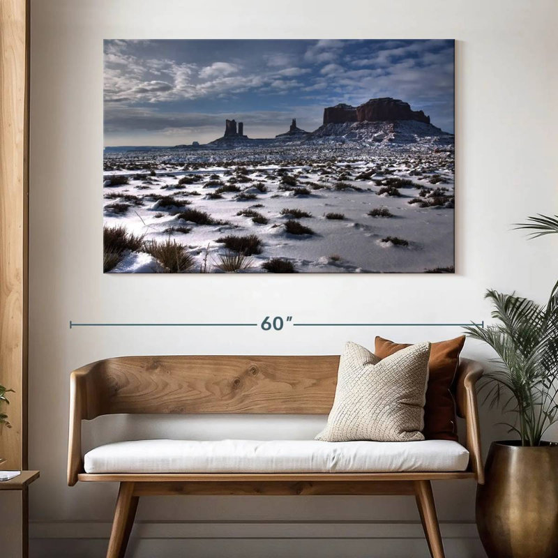 Nicci Winter In Arizona, 34" H x 51" W