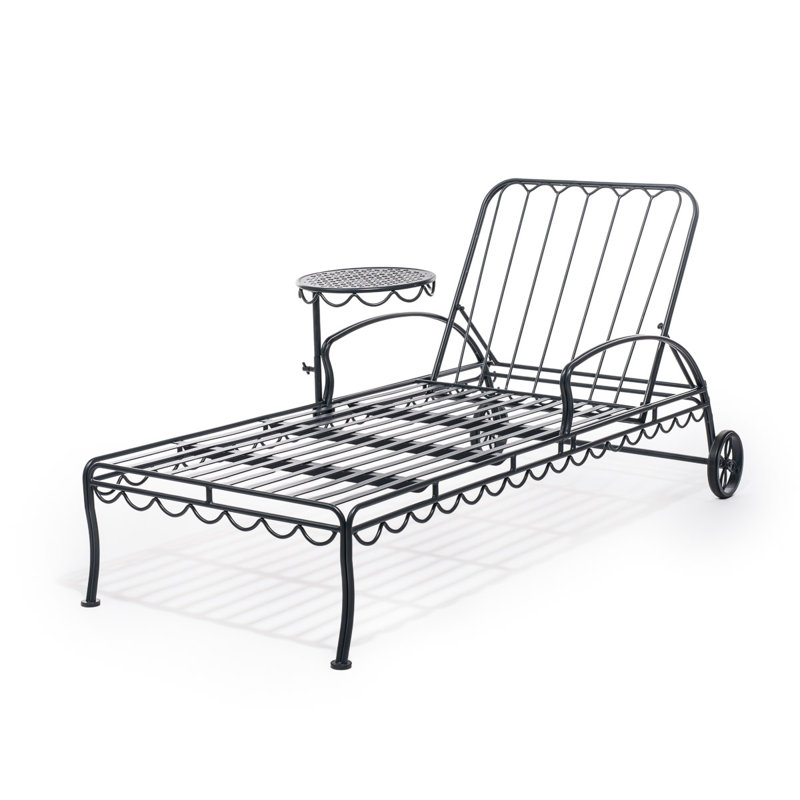 AL FRESCO SUN LOUNGER, Black;Grey