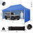 Commercial 20 Ft. W x 10 Ft. D Heavy Duty Pop Up Canopy Tent with 4 Sidewalls Blue-108466768