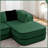 77.2" Teddy Fabric Boneless Sofa Bed-80218199