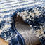 Tapis rayé bleu marine / ivoire Gasaway-2086724283