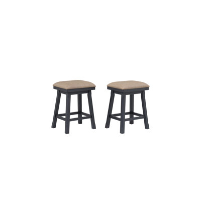 Derbyshire Solid Wood Saddle Stool