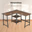 Bureau d'ordinateur en L-61590592