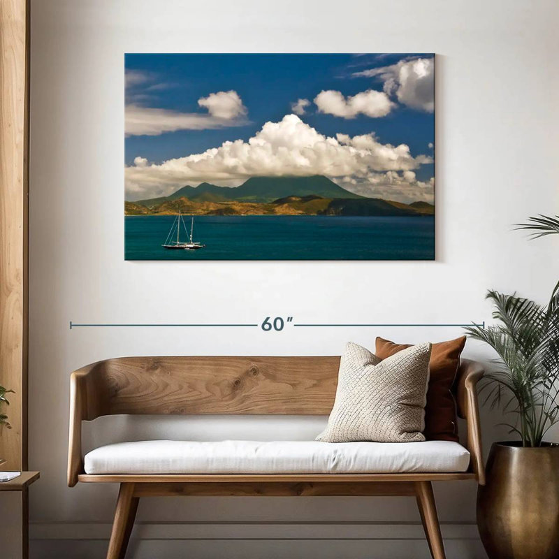 Nicci Nevis de Saint-Kitts, H 30 po x l 45 po