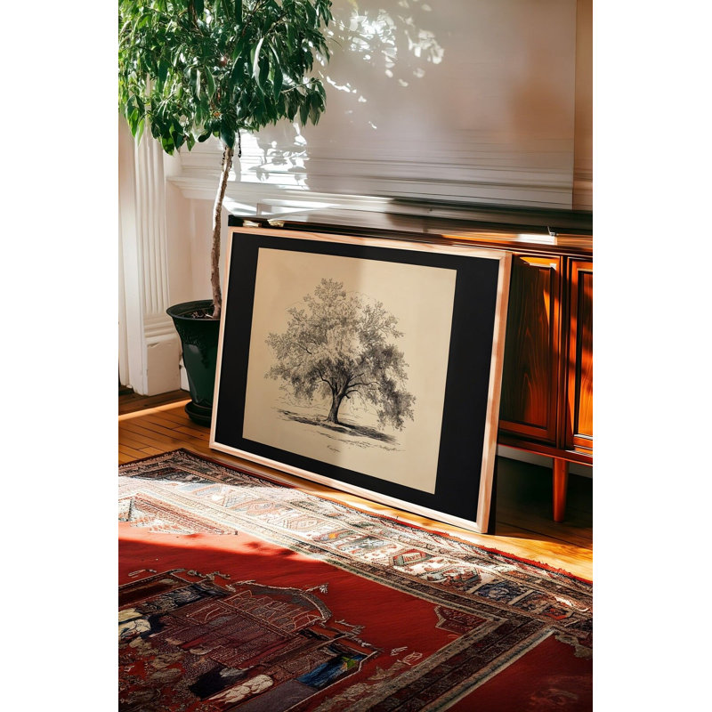 Peinture décorative encadrée