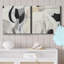 La recherche IV - ensemble de 2 impressions sur toile tendue-765183731