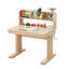 Solid Wood Study Desk With Storage