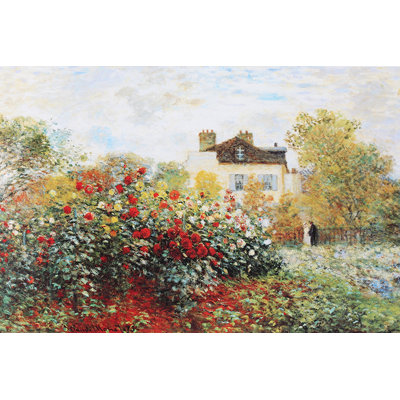 " The Artists Garden " by Claude Monet