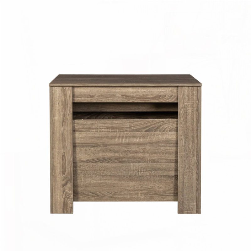 Multifunctional extendable Dining Table Console table, Brown