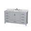Sheffield 60" Single Bathroom Vanity Set-97651119