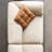 Beige Polyester Modular Sofa cushion Loveseat