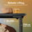 Electric Standing Desk With 4 Memory Presets, Wide Height Adjustment, Durable Steel Frame & Easy Assembly-1307544545-1300559011