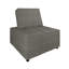 Fauteuil d'appoint carré touffeté en lin Lancy-1688445772