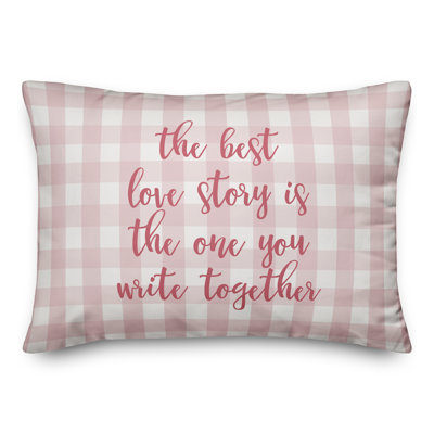 Plaid Throw Pillow