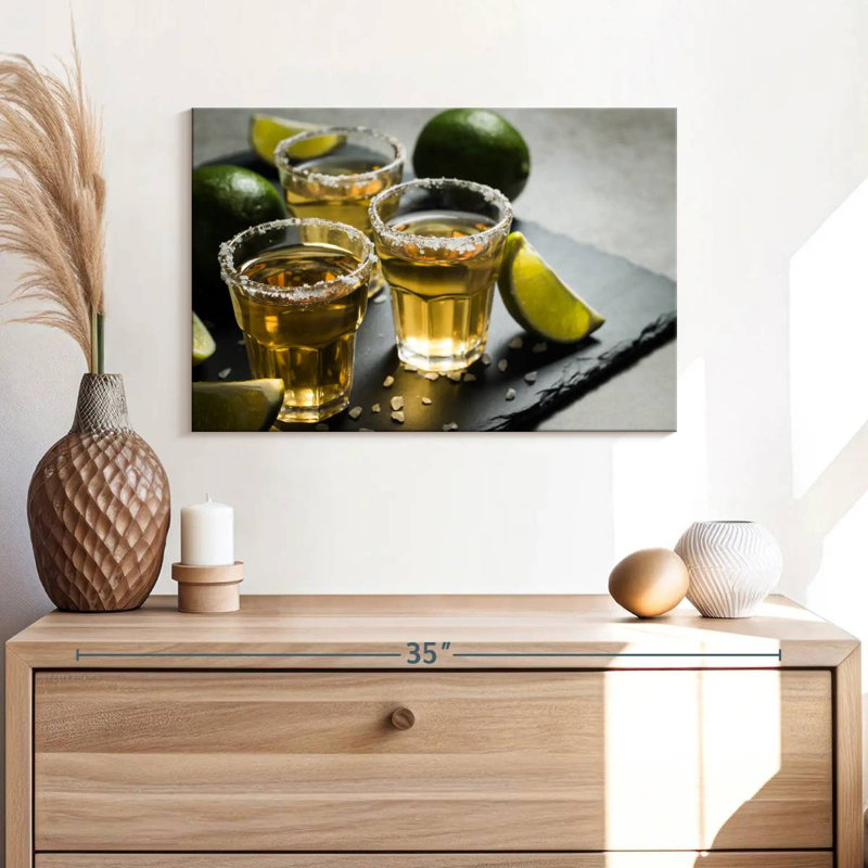 Yarlin Mexican Tequila Drinks, 30" H x 45" W