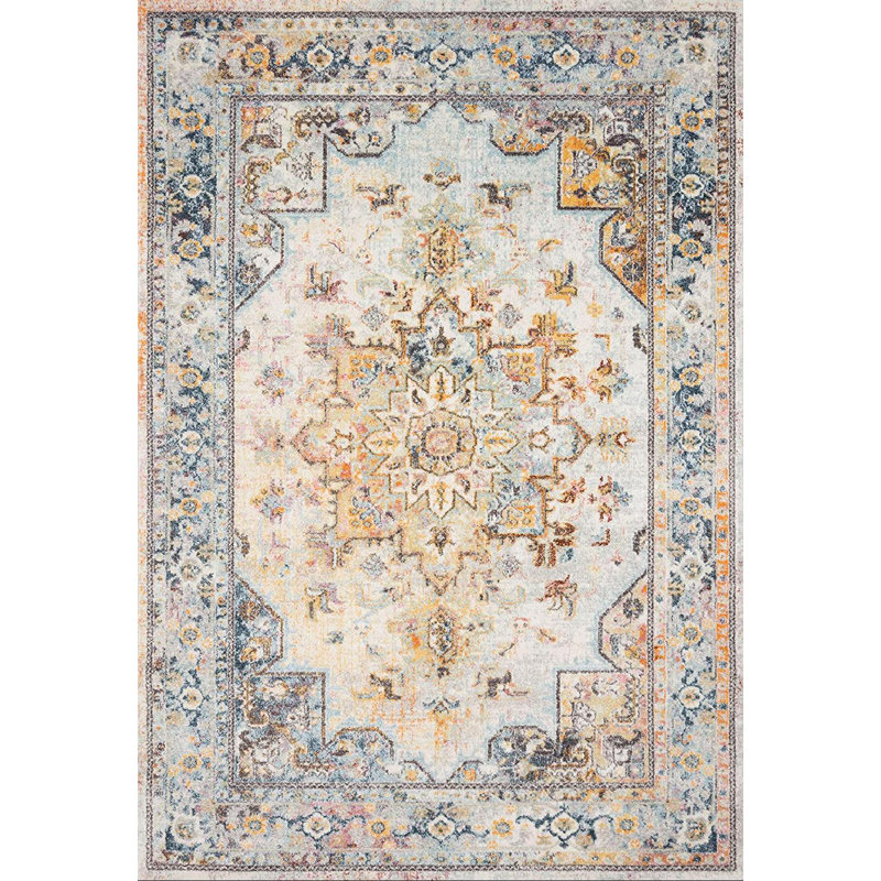 Hallock Oriental Indoor Rug, Runner 2'5" x 13'