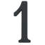 4.75" H Brass House Number-405078954-446557213