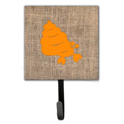 Porte-laisse de crabe hermit et crochet mural
