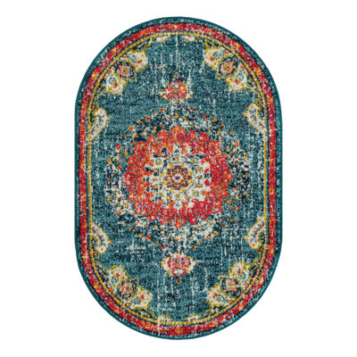 Galyean Oriental Area Rug