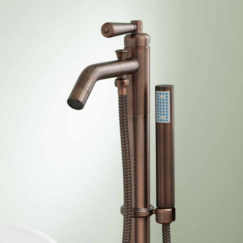 Napier Freestanding Tub Faucet and Hand Shower, Oil Rubbed Bronze
