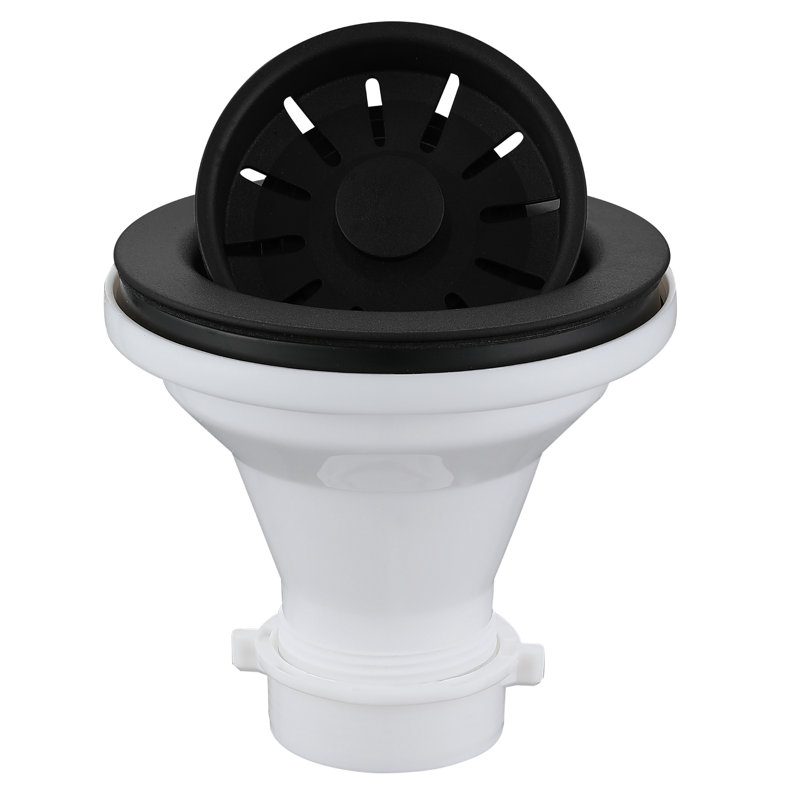 Karran 3-1/2 In. Kitchen Sink Basket Strainer, Brown