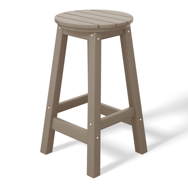 Tabouret d'extérieur Laguna, Brun, 24"
