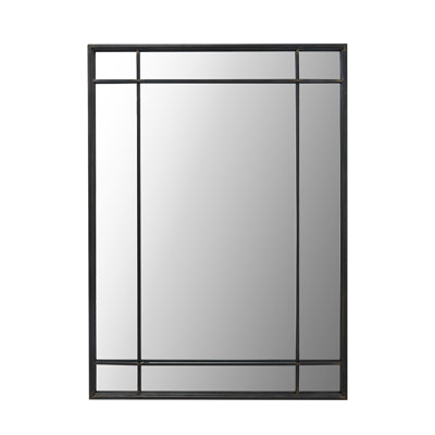 Brynnly Metal Flat Wall Mirror