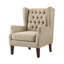 Fauteuil à oreilles capitonné à boutons, fauteuil à oreilles, fauteuil d'appoint, fauteuil d'appoint moderne-350921145-356802840