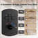4-Function Wall Mounted Thermostatic Complete Shower System with 6 Body Jets and Rough-in Valve