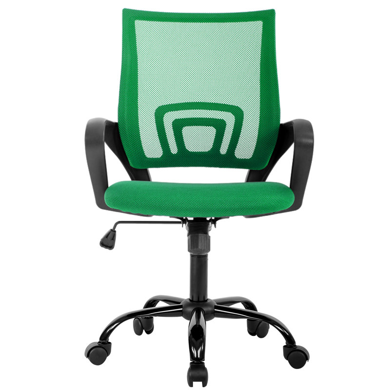 Office Chair Ergonomic Mesh Task Chair Adjustable Height Office Chair Executive Desk Chair Swivel Rolling Office Computer Chair with Armrest Wheels for Office Home