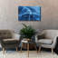 Toile épique Graffiti «Dream Lake Ice Abstract» par Rick Berk, 26 po x 18 po-109177224
