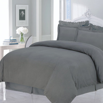 Traditional Cotton Flannel Duvet Cover