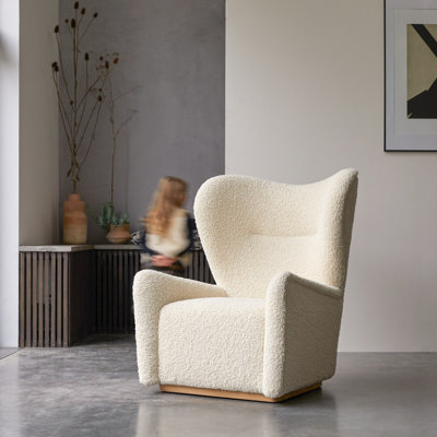 Sherpa Upholstered Armchair