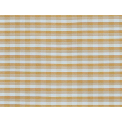 La Strada Checkered - Saffron Silk Fabric
