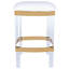 Jordan Acrylic & Leather 24" Counter Stool-495542331