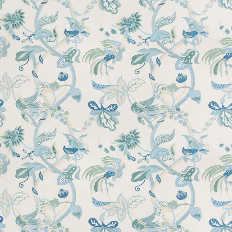 Westport Gorda Fabric, Jade/Mist