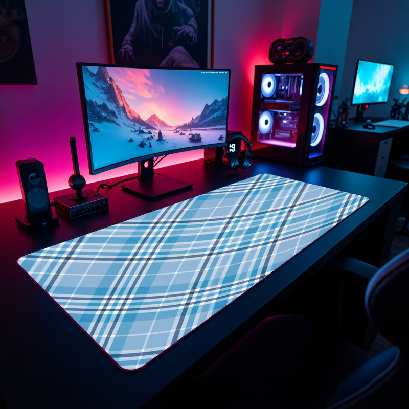 Polyester Desk Pad, 31.5x15.5