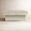 Table basse en bois massif avec rangement Flannery Elodie